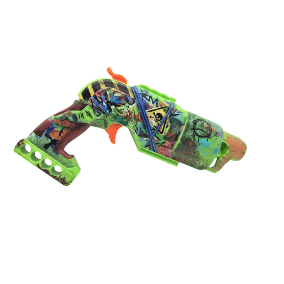 NERF Zombie Driller Dart Blaster Pistol No Darts Or Accessories Free Shipping - Picture 1 of 6